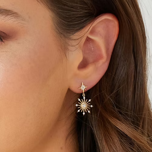 Snowflake Earrings