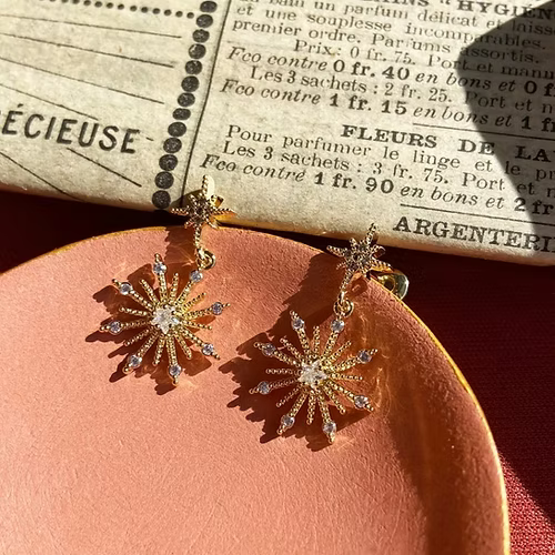 Snowflake Earrings