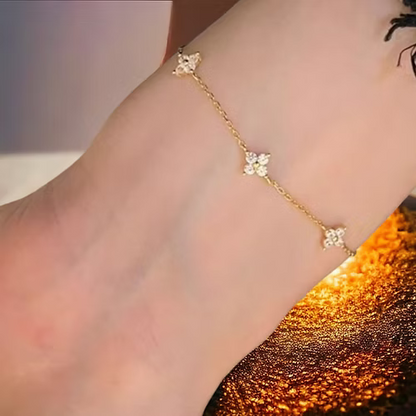 Fleur bracelet - 18k Gold Plated Sterling Silver