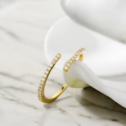 Celeste Curve Ring