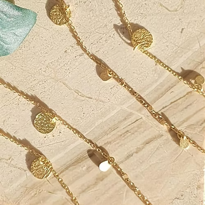 Olympia necklace - 22ct Gold Plated Brass