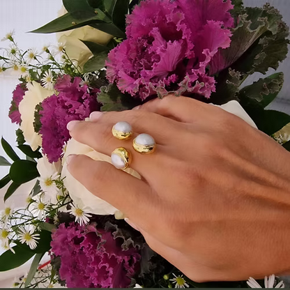 Sissi Ring - Freshwater Pearls