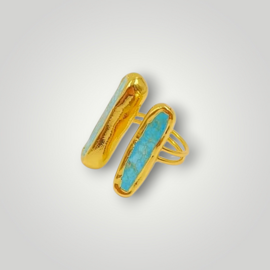 Laguna Ring Green Turquoise