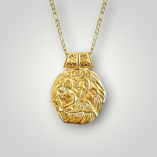Virgo Zodiac Necklace – 18K Gold PVD Stainless Steel Waterproof