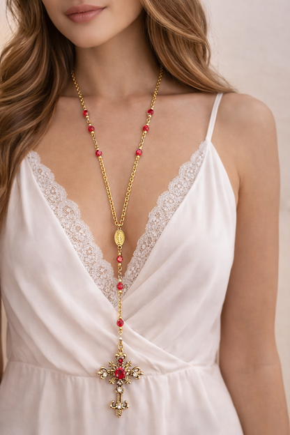 Rosary Necklace – Sacred Heart Collection
