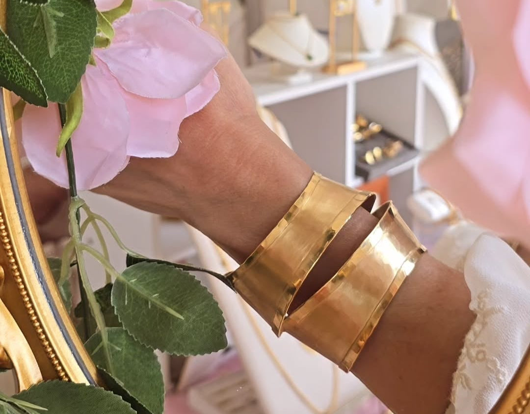 Italian Mallea 18ct Gold-Plated Bracelet