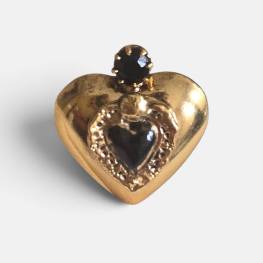 Sacred Heart Adjustable Ring