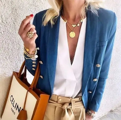 Penelope Gold Necklace - 18ct Gold Plated Brass