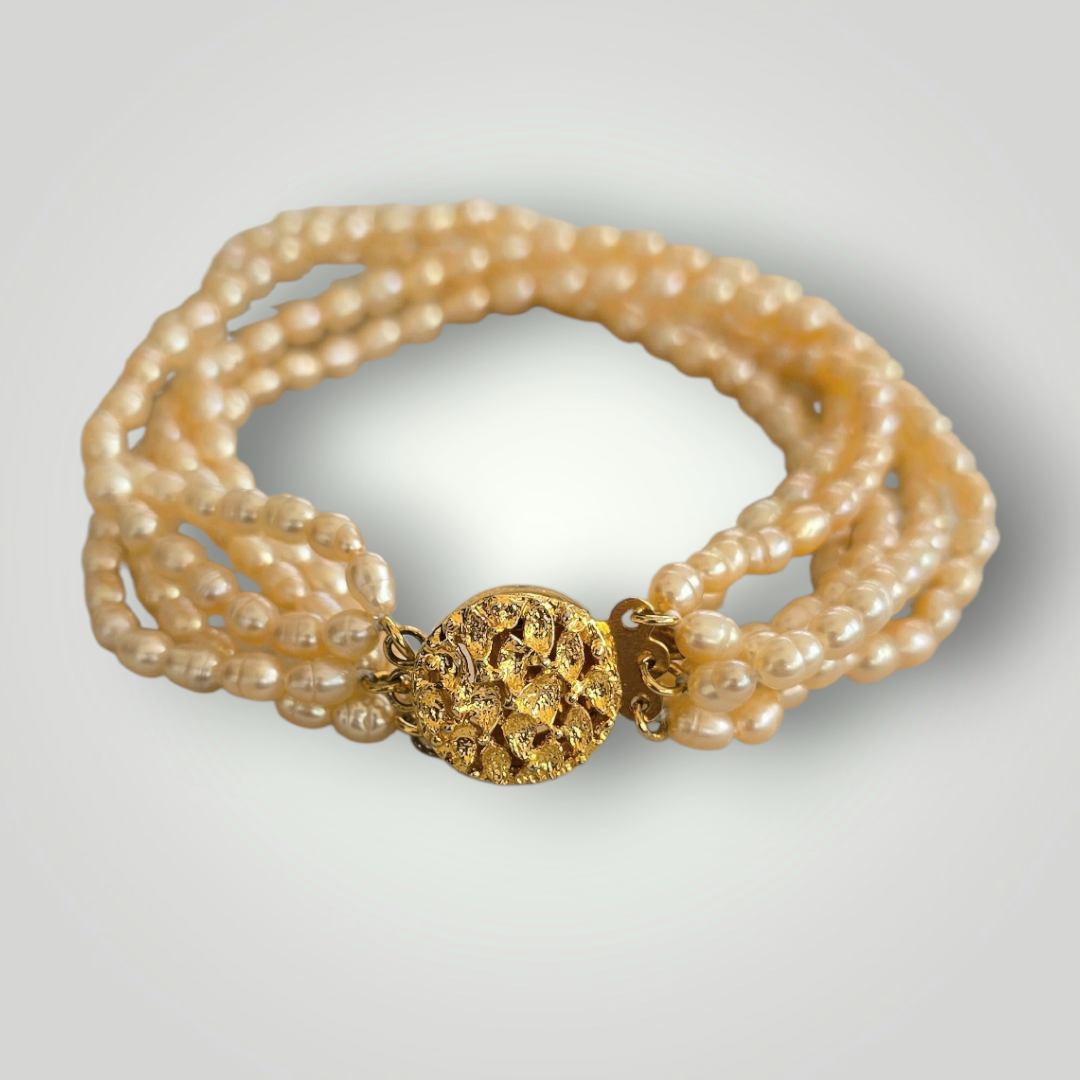 Lucia Multi-Strand Pearl Bracelet