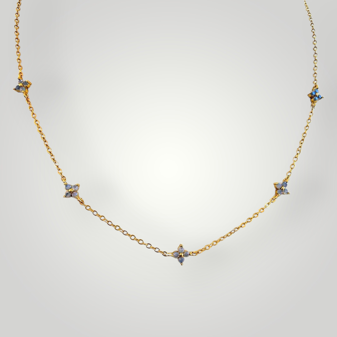 Azzurra Mini star necklace z 18ct Gold Plated Stainless  Steel