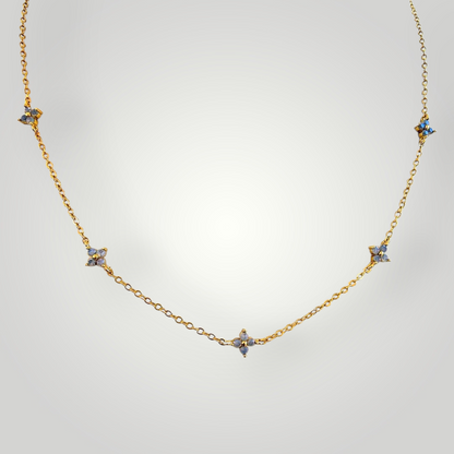 Azzurra Mini star necklace z 18ct Gold Plated Stainless  Steel