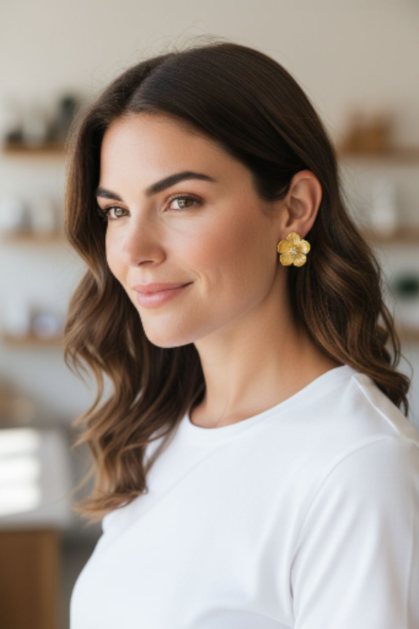 Fiore Dorato Earrings
