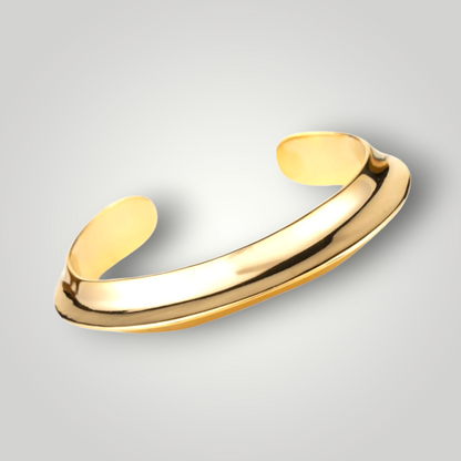 Sculpta Gold Cuff - Stainless Steel- Gold Plated