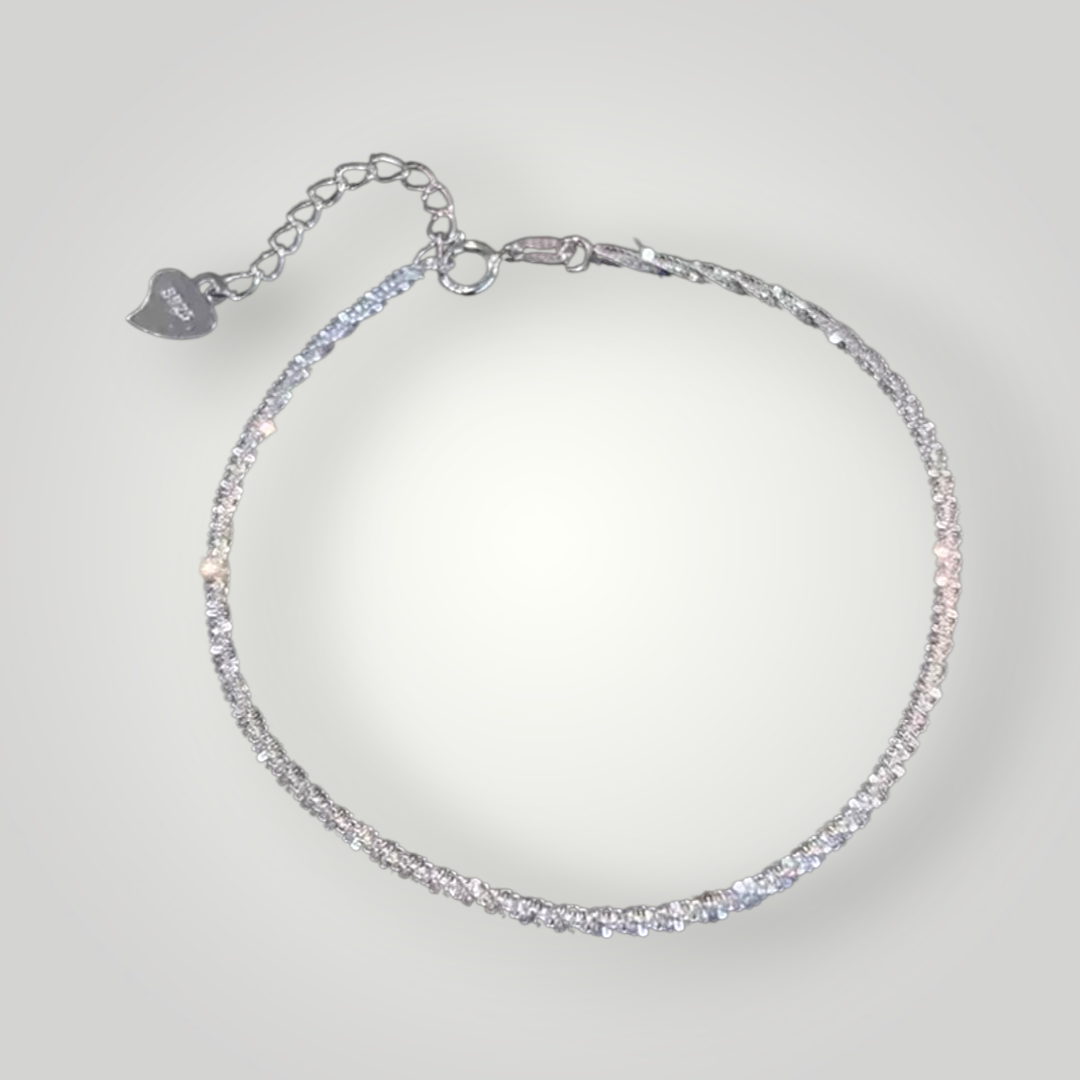 Snowdust Sparkle 925 Sterling Silver Bracelet