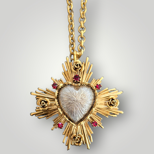 Radiant Sacred Heart Necklace - Sacred Heart Collection