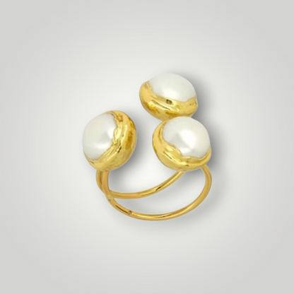 Sissi Ring - Freshwater Pearls