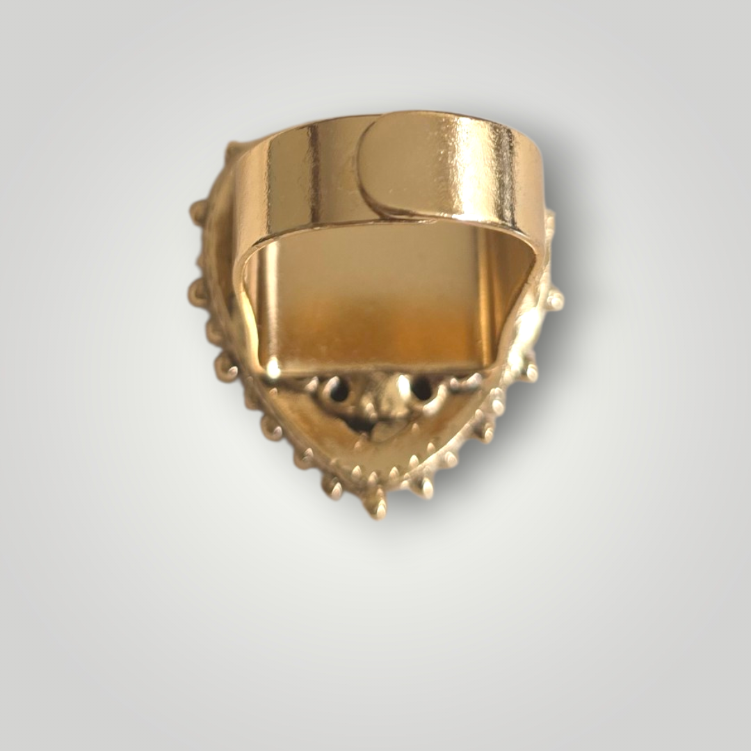 Sacred Radiance Heart Ring