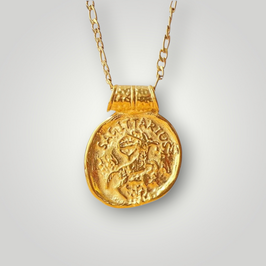 Sagittarius Zodiac Necklace – 18K Gold PVD Stainless Steel Waterproof