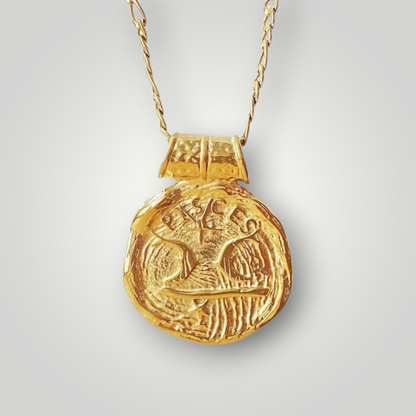 Pisces Zodiac Necklace – 18K Gold PVD Stainless Steel Waterproof