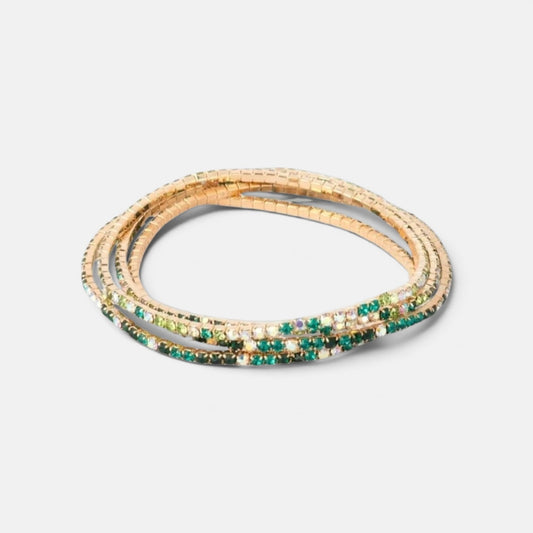 Luce Gold Plated Tennis bracelet