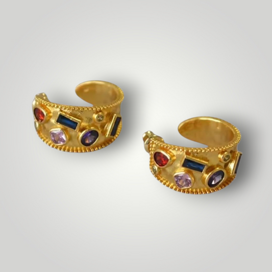 Gabrielle Gold Hoops