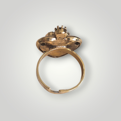 Sacred Heart Adjustable Ring