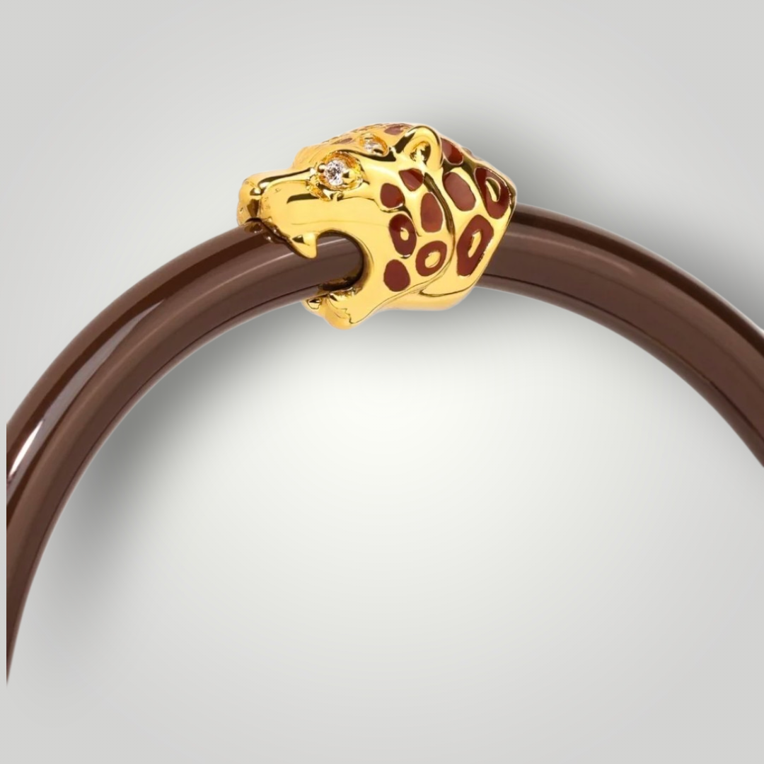 Fauna Panthera Bangle Bracelet