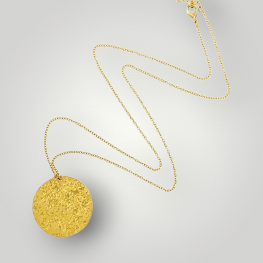 Soleil pendant - 22ct Gold Plated Brass