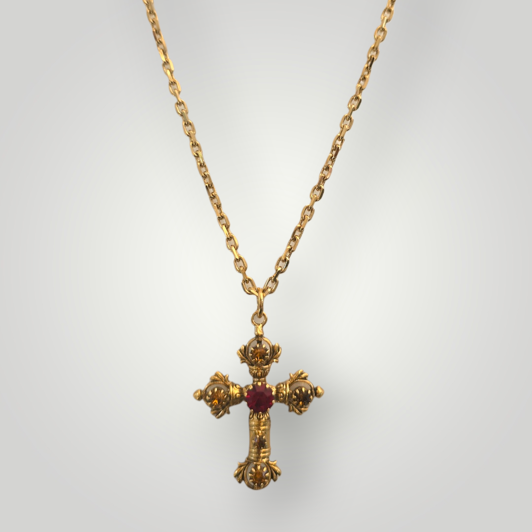Sacred Art Baroque Cross Necklace