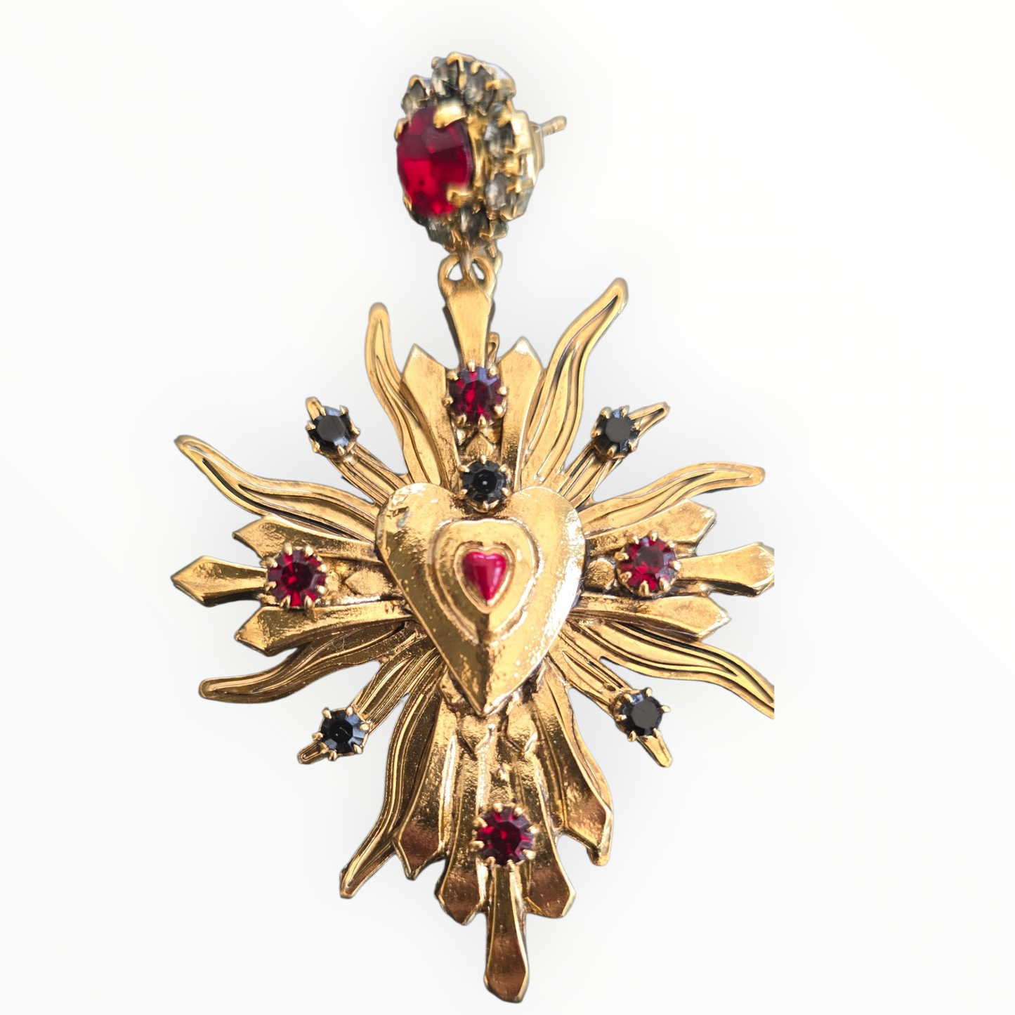 Radiant Sacred Heart Earrings – Sacred Heart Collection