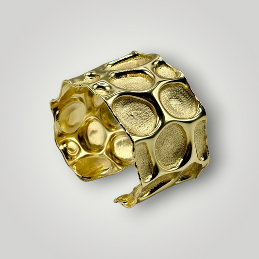 Italian Oro Scultura 18ct Gold-Plated Bracelet