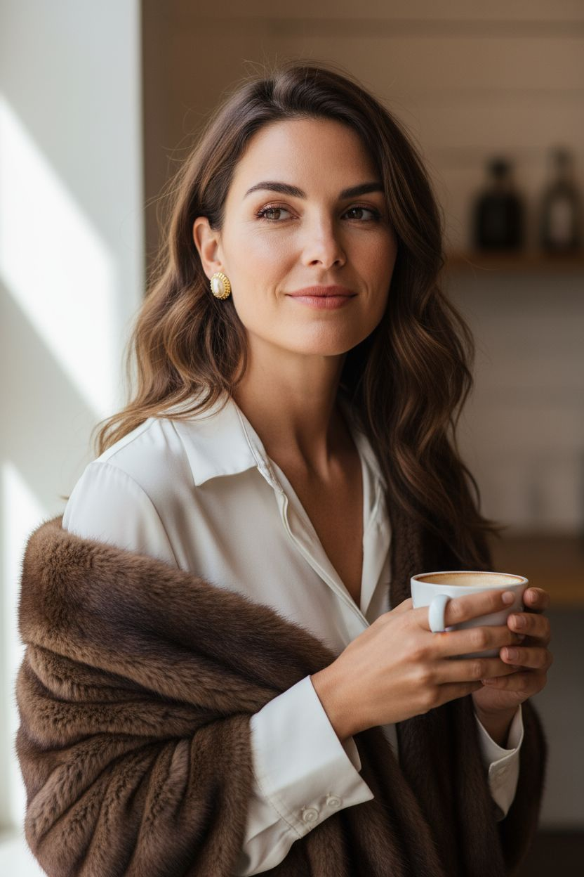 Vintage 1980s Pearl Clip-On Earrings