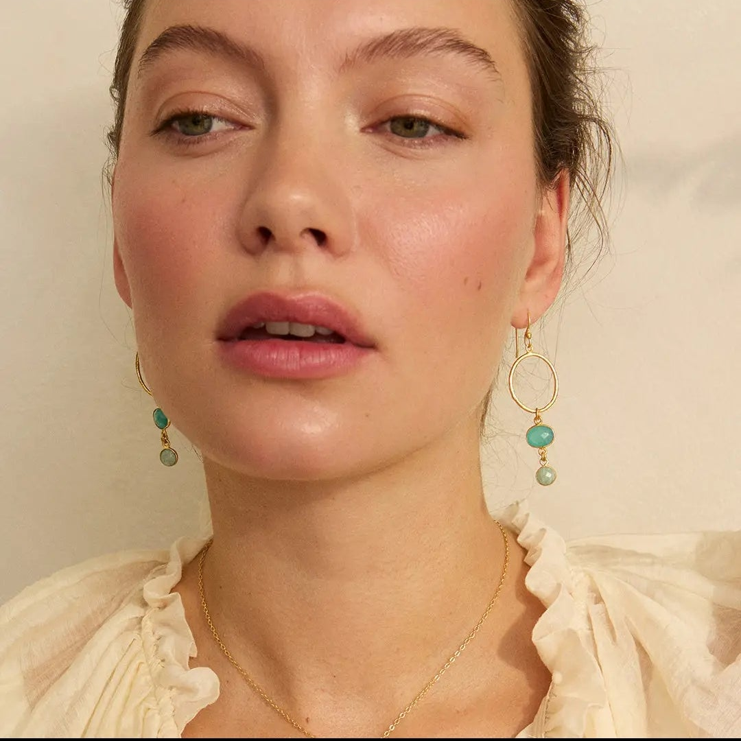 Amalfi hoops - 22ct Gold Plated