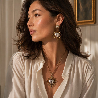 Sacred Heart Radiance Necklace