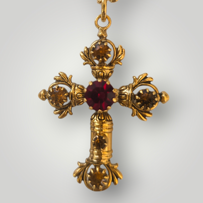 Sacred Art Baroque Cross Necklace