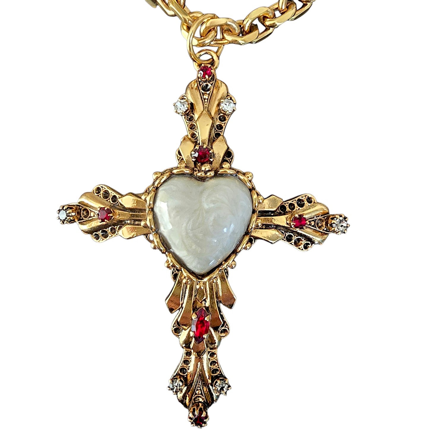 Bianca Sacra Cross Necklace