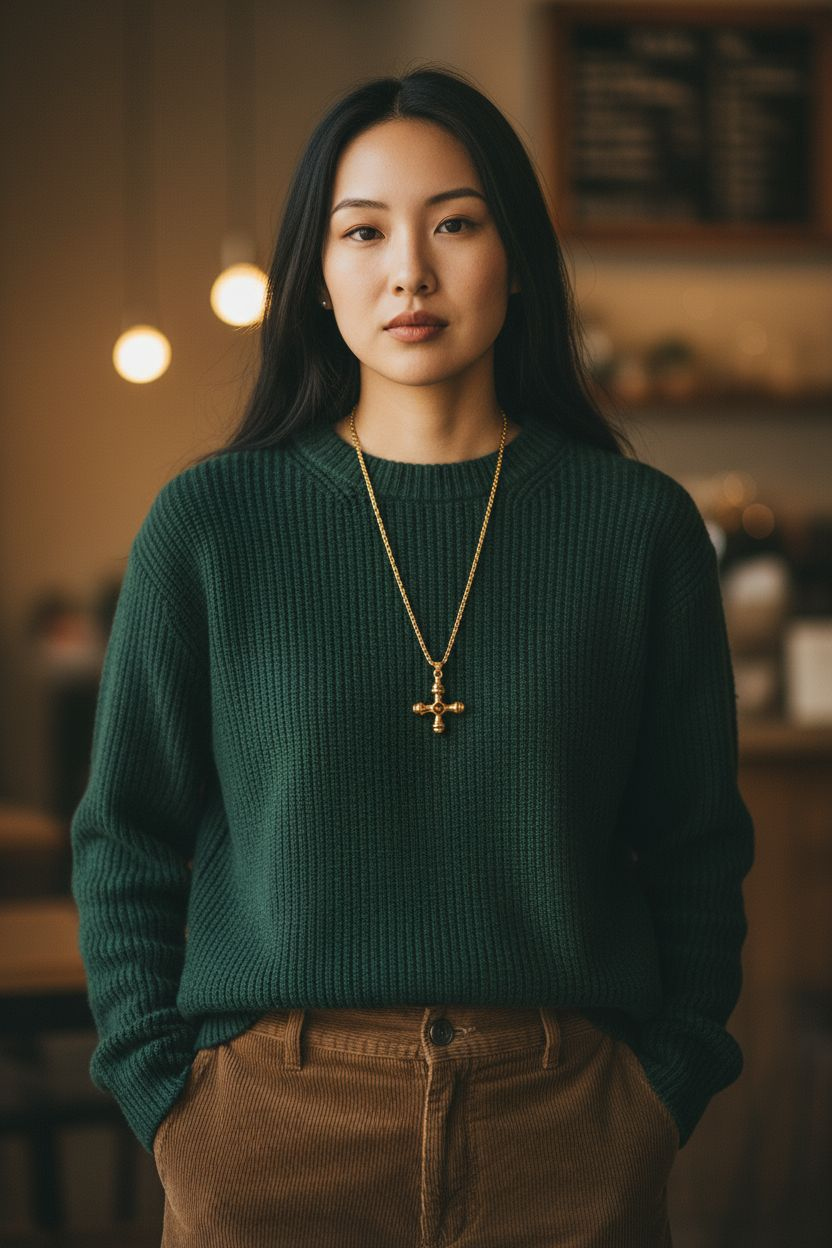 Eternal necklace - 18ct Gold Plated Stainless Steel