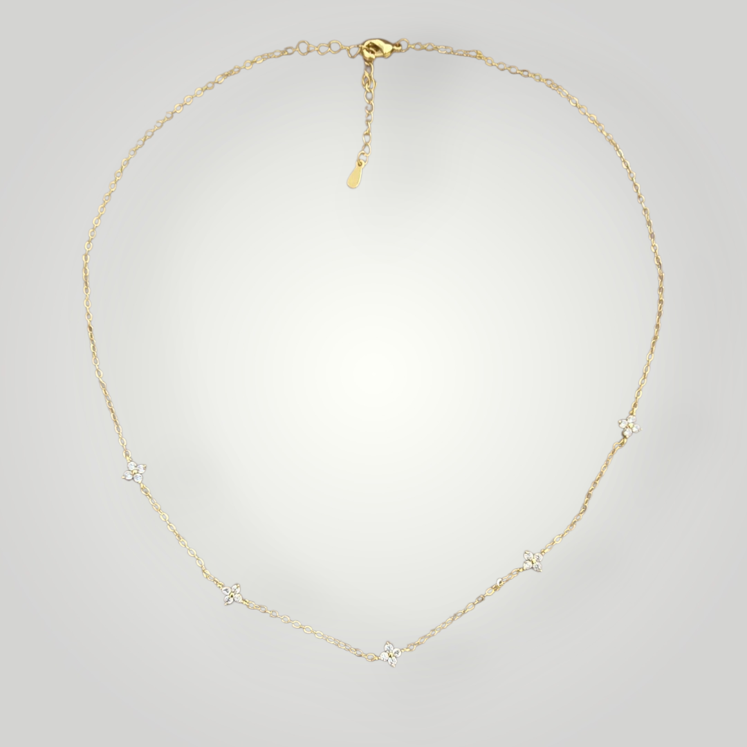 Serenella Mini Star necklace - 18ct Gold Plated Stainless Steel