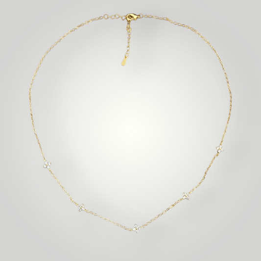 Serenella Mini Star necklace - 18ct Gold Plated Stainless Steel