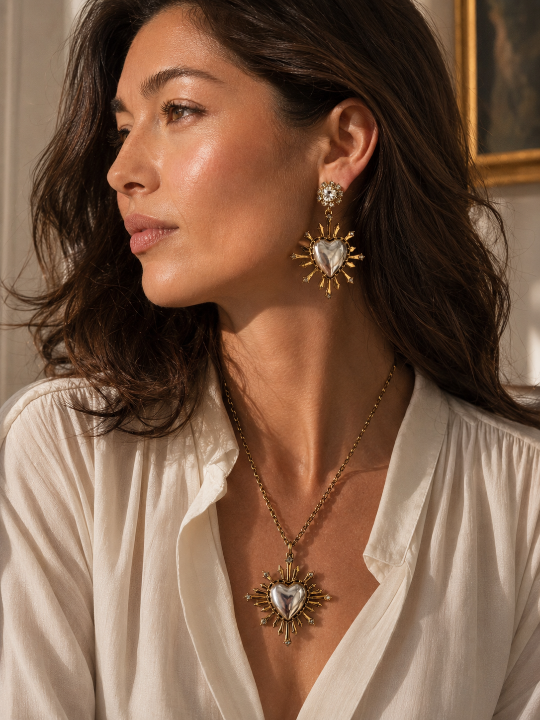 Sacred Heart Radiance Necklace