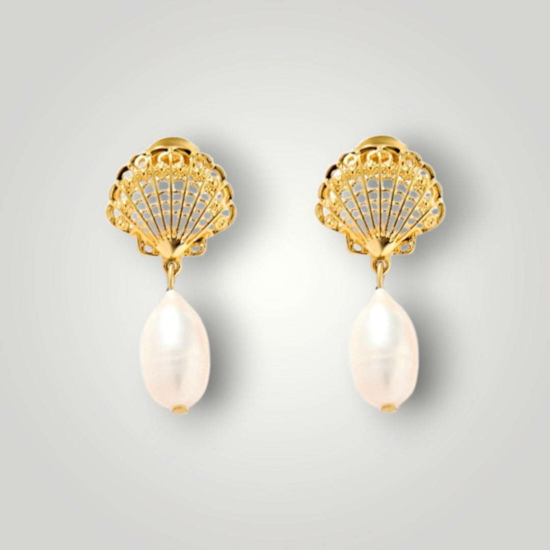 Chiara Pearl Drop Earrings