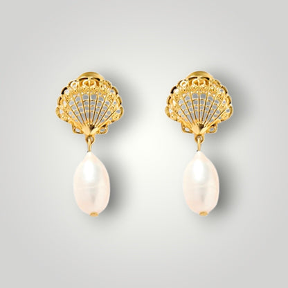 Chiara Pearl Drop Earrings