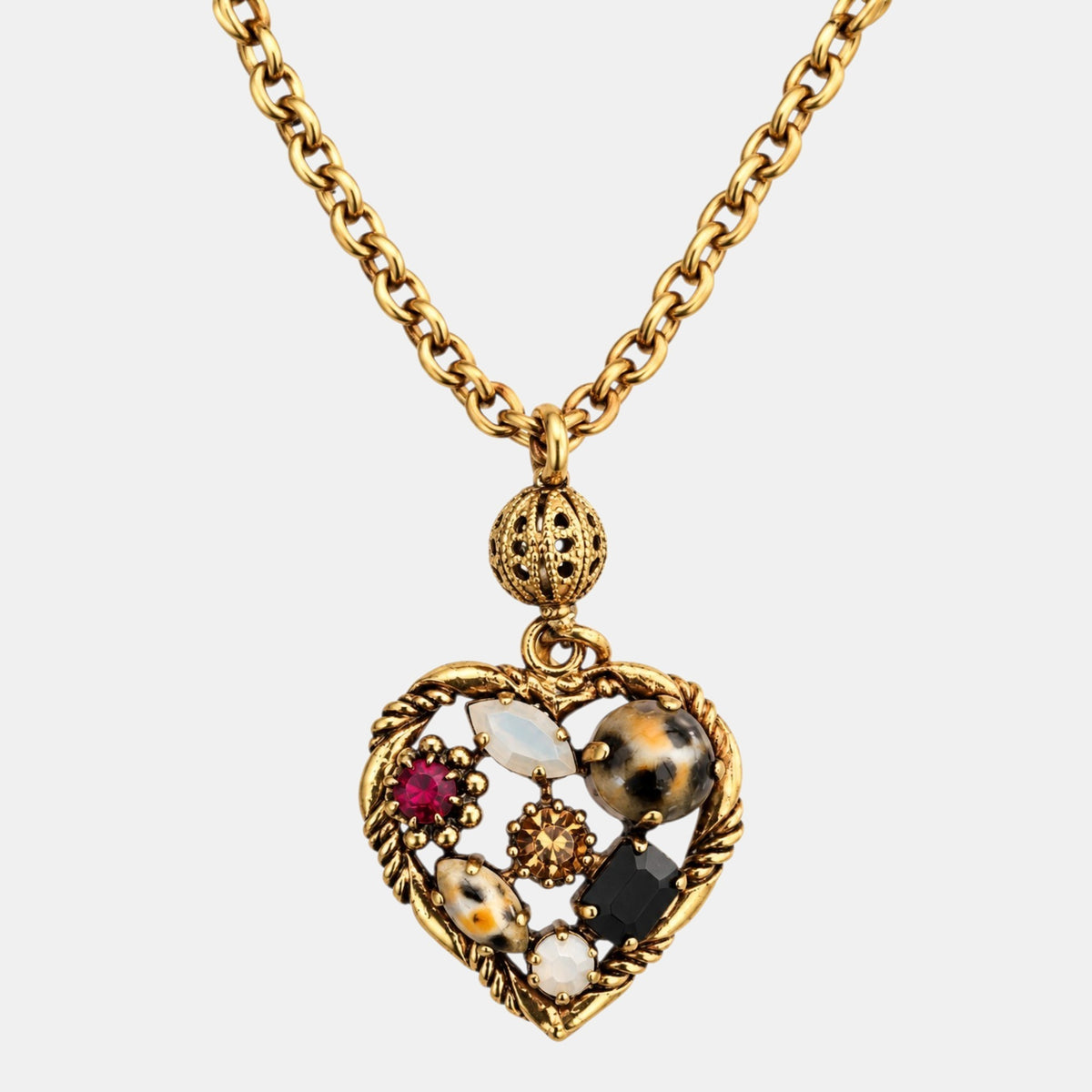 Swaroski Crystal Heart Necklace