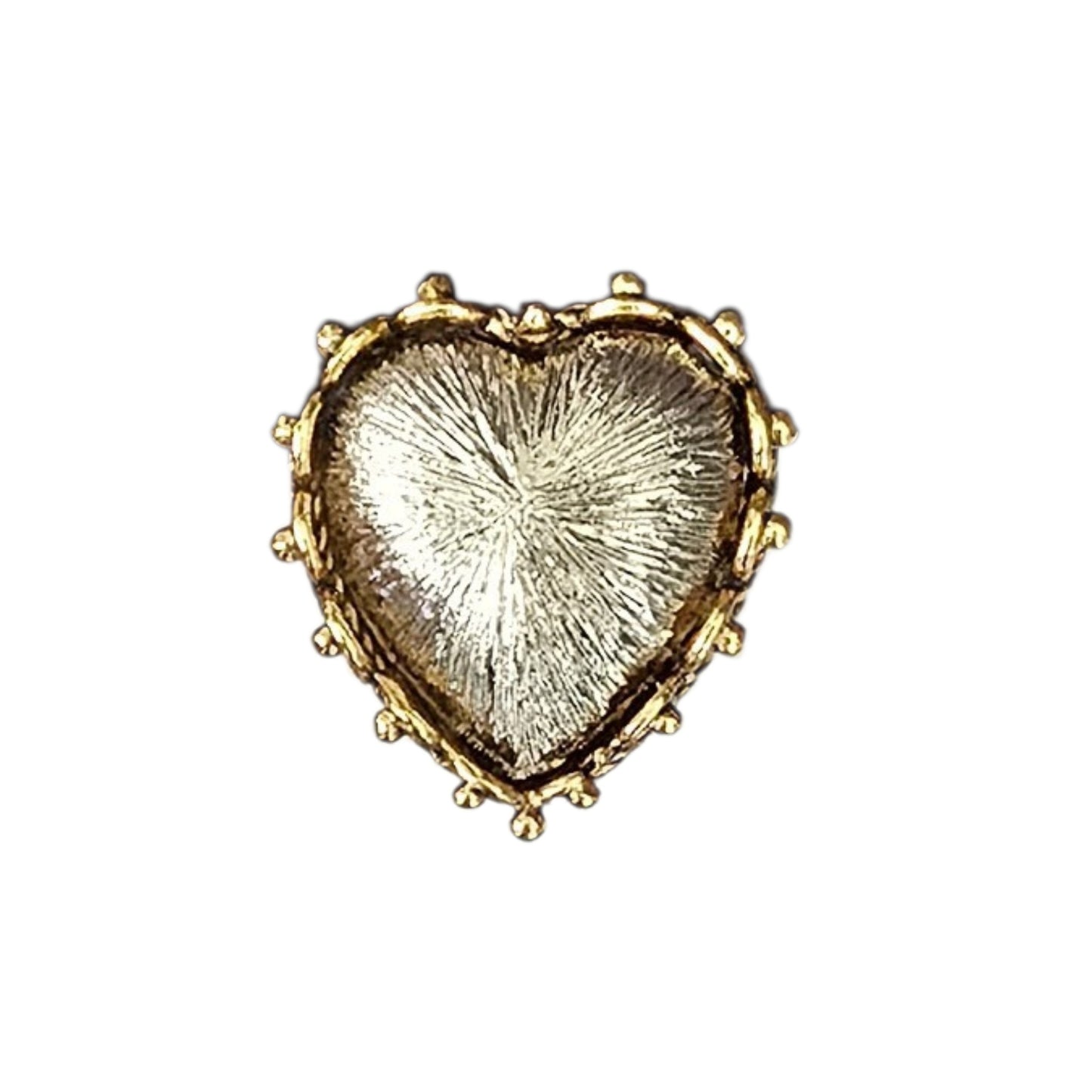 Sacred heart dome ring