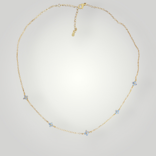 Azzurra Mini star necklace z 18ct Gold Plated Stainless  Steel