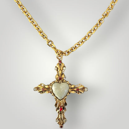 Bianca Sacra Cross Necklace