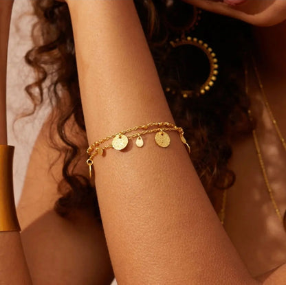 Olympia Bracelet 22ct Gold Plated