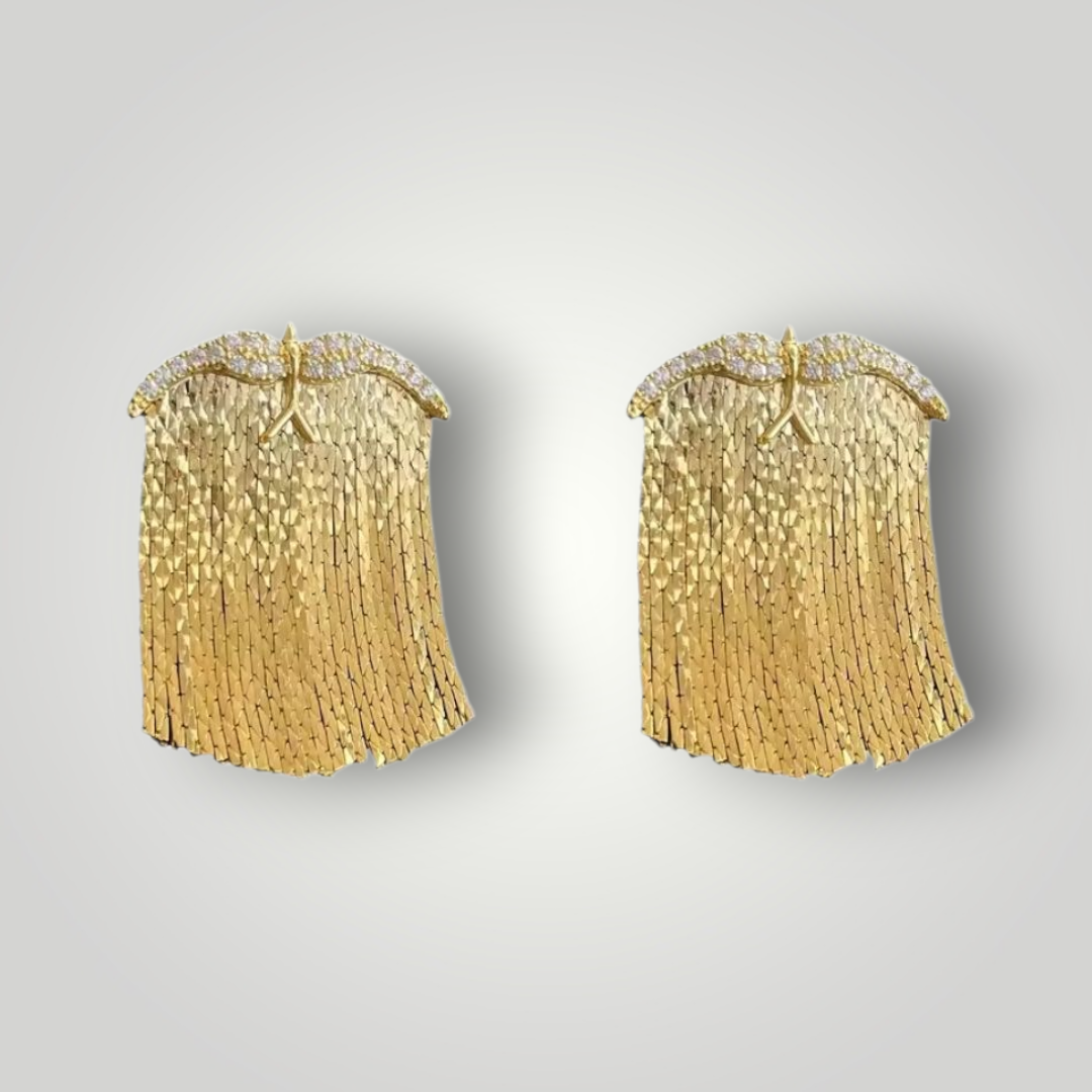 Lumiere Gold tassels - 18ct Gold Plated