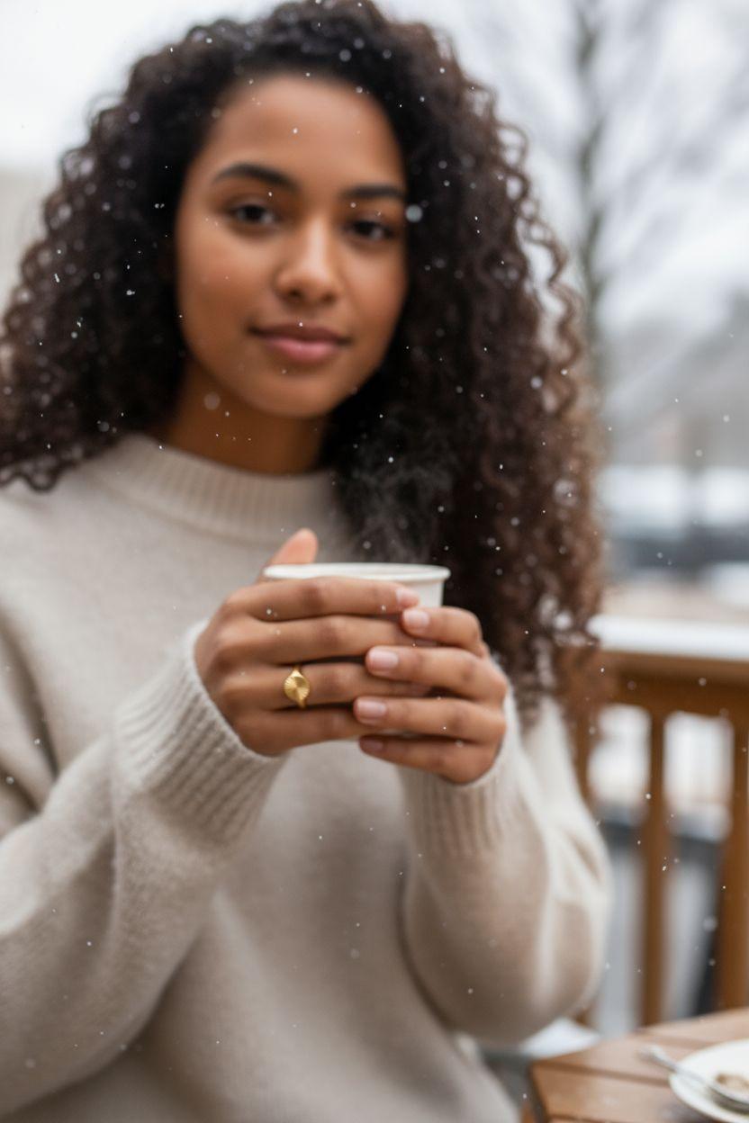 Luxe Pinky Signet Ring -  Stainless Steel, PVD Coated