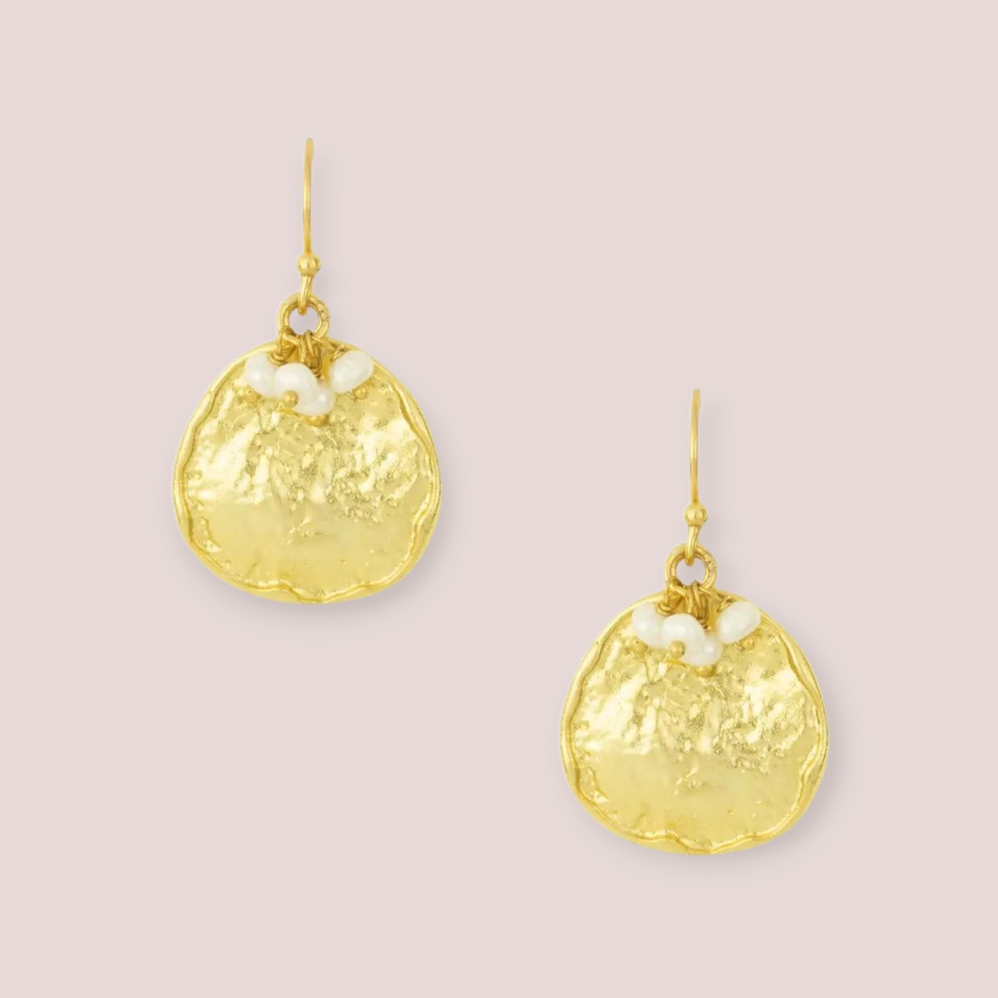Charlotte Earrings 22ct Gold Plated